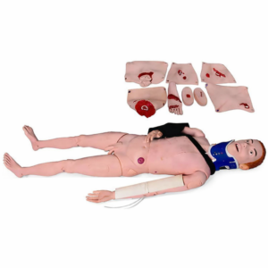 Advanced Trauma Care Training Manikin with Interchangeable Wound Modules