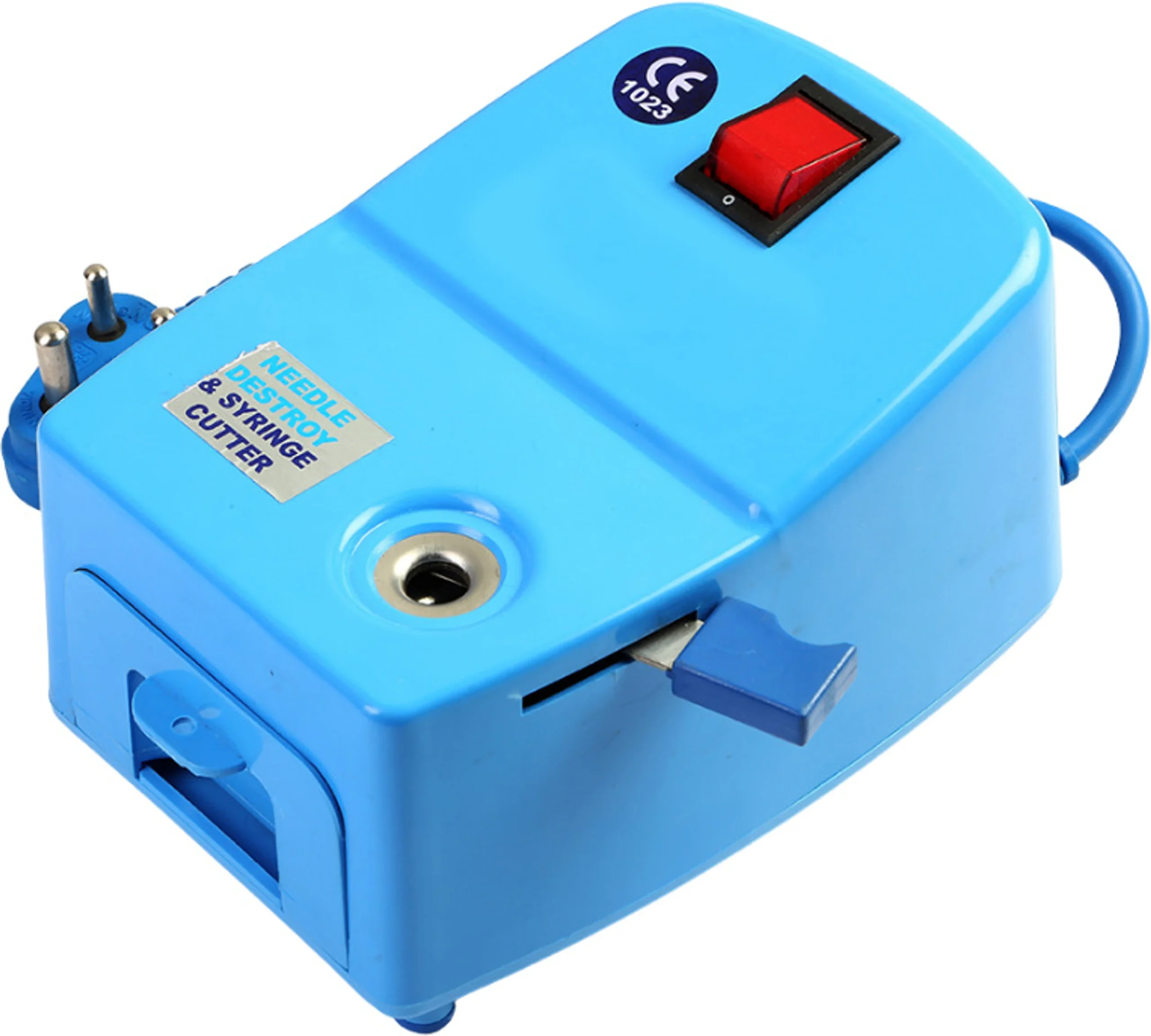 Needle Destroyer & Syringe Cutter – Safe Medical Waste Disposal Device